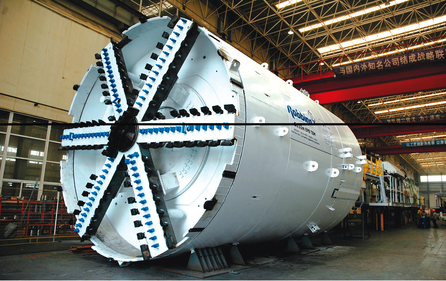 Large shield machine (exported to India)